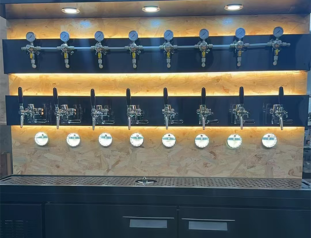 Draft beer dispense