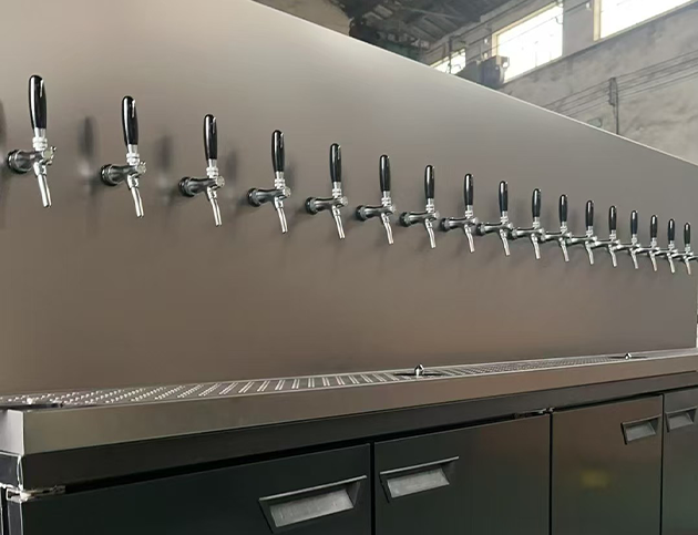 Draft beer dispense