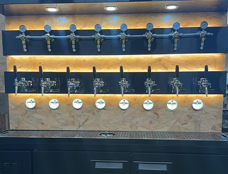 Draft beer dispense